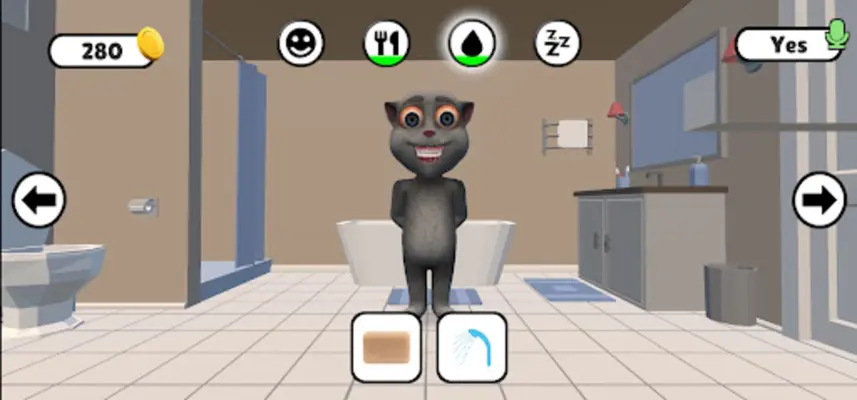 Talking Jack – Virtual Pet Cat android App screenshot 3