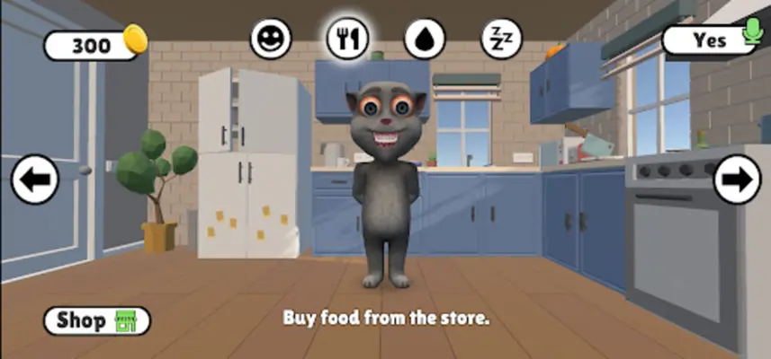 Talking Jack – Virtual Pet Cat android App screenshot 5